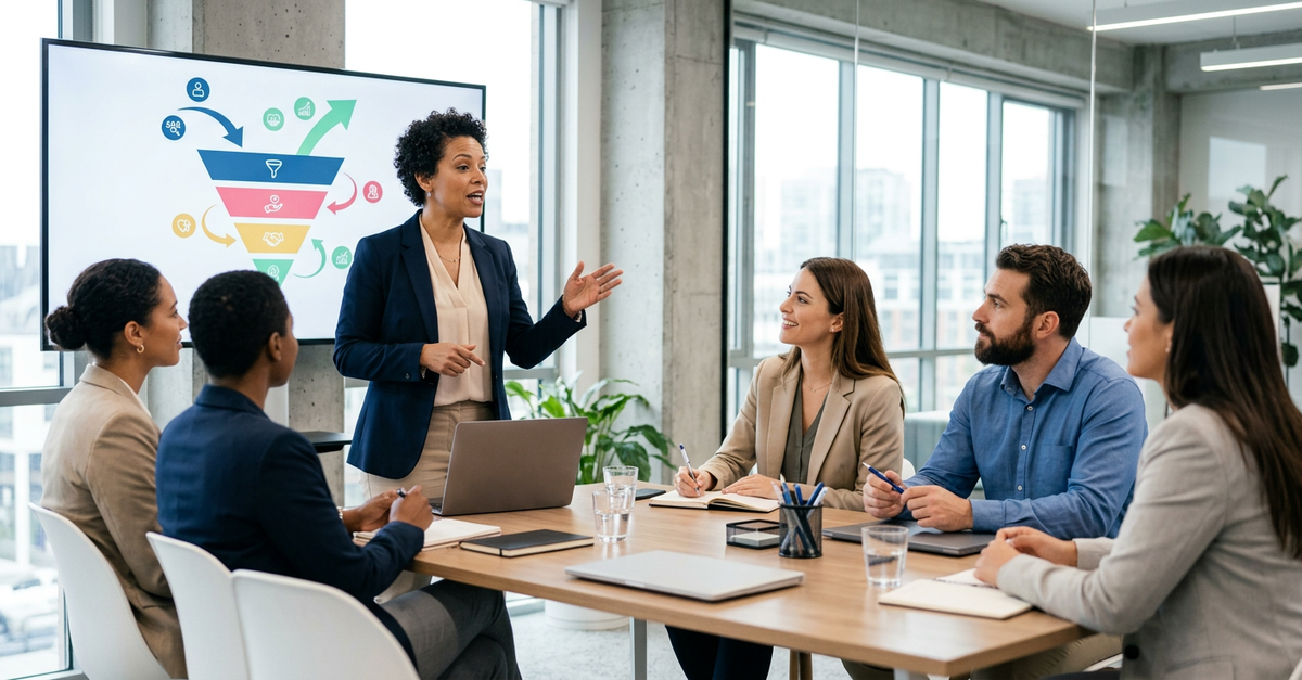 Treinamento de equipe de vendas para pequenas empresas B2B