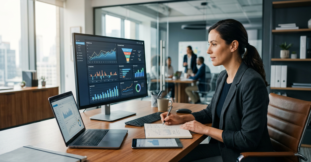 Análise de performance em geração de leads B2B