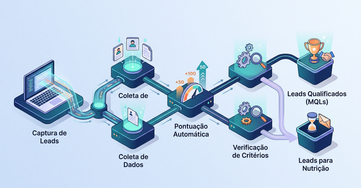 Processo de automação de qualificação de leads B2B