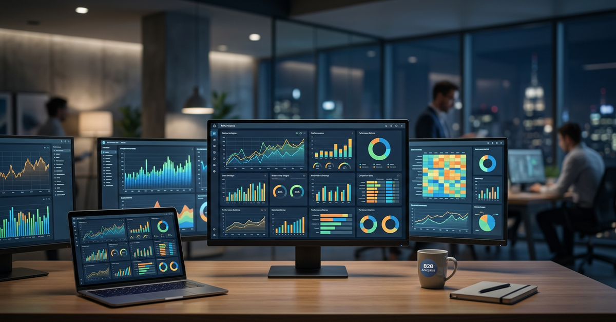 Analytics de performance em campanhas de geração de leads B2B