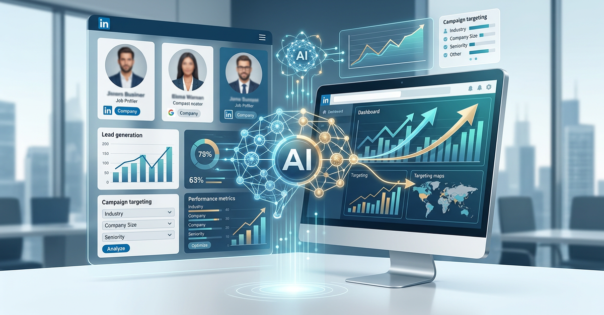 Tecnologias de IA aplicadas a LinkedIn Ads para otimização de campanhas B2B