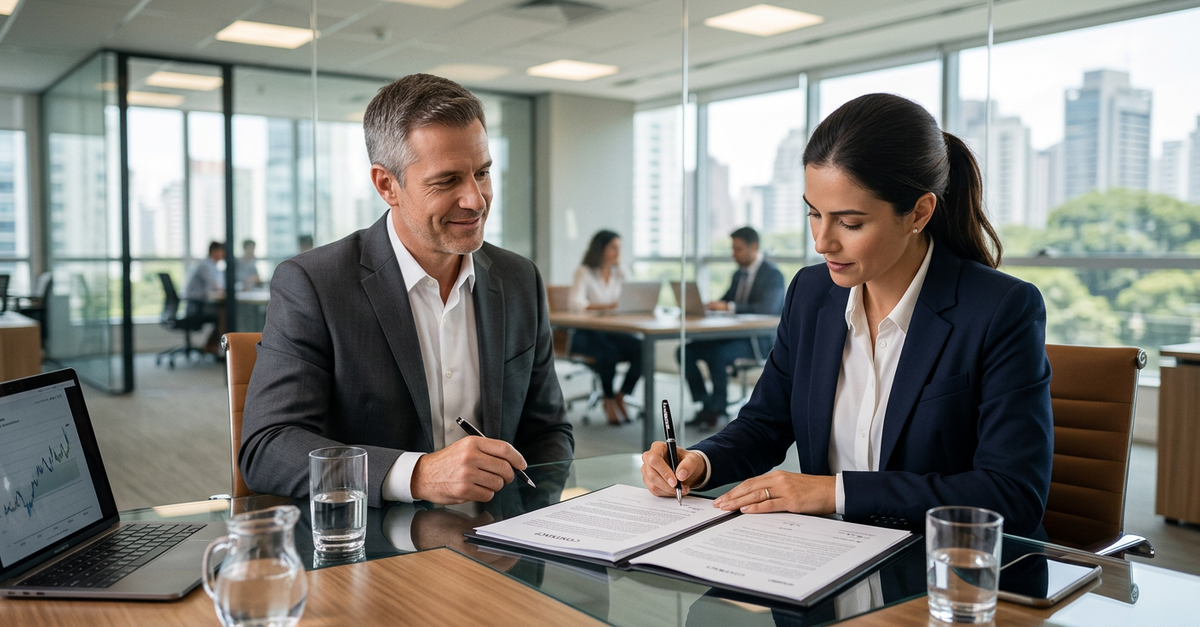 Fechamento técnico de vendas B2B com alinhamento entre equipes