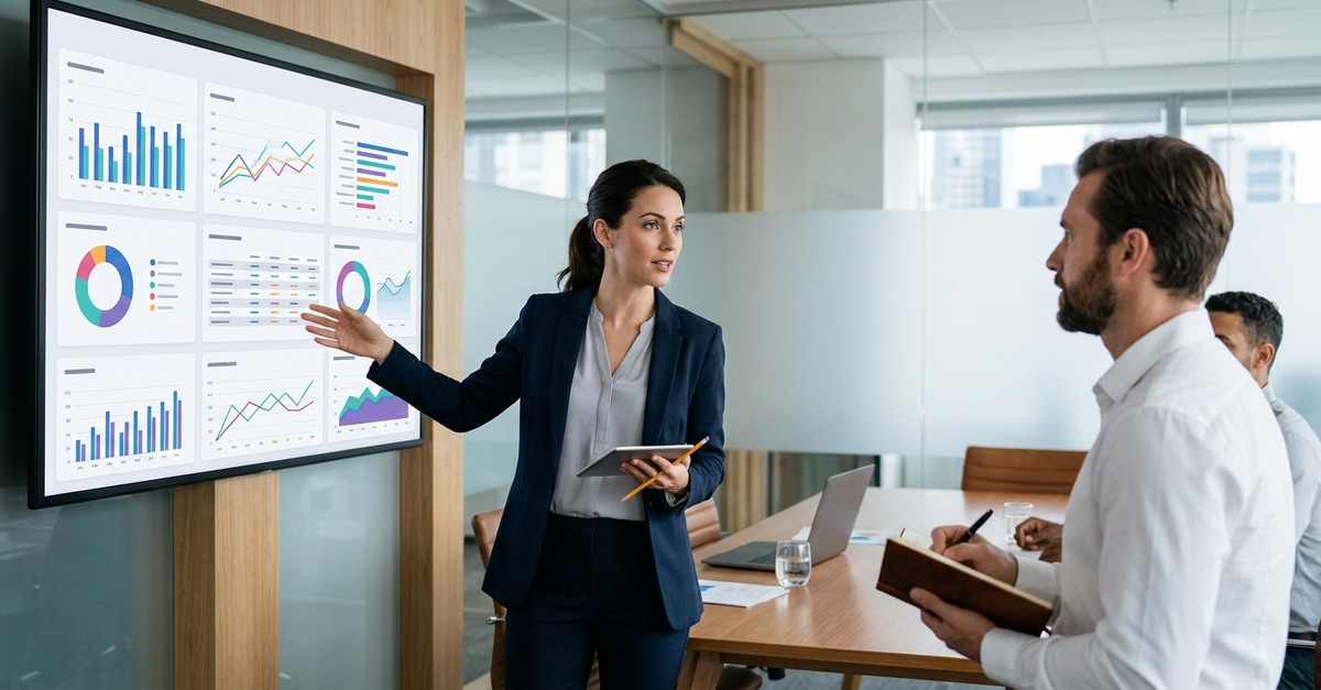 Dashboard de métricas CAC e LTV para empresas de serviços profissionais