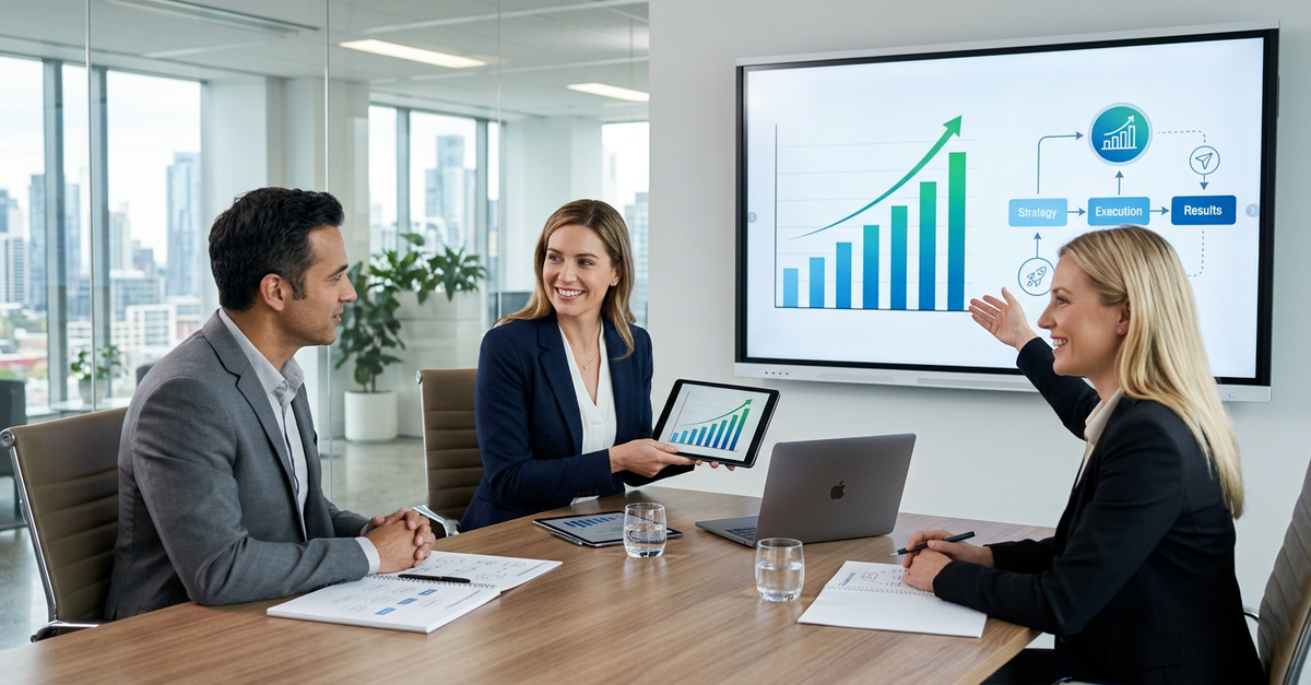 Estratégia de consultoria em vendas B2B com resultados comprovados