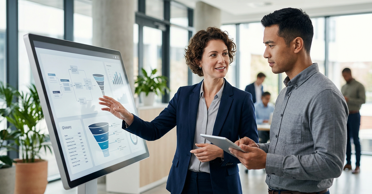 Transformação digital em metodologias de agências de marketing B2B