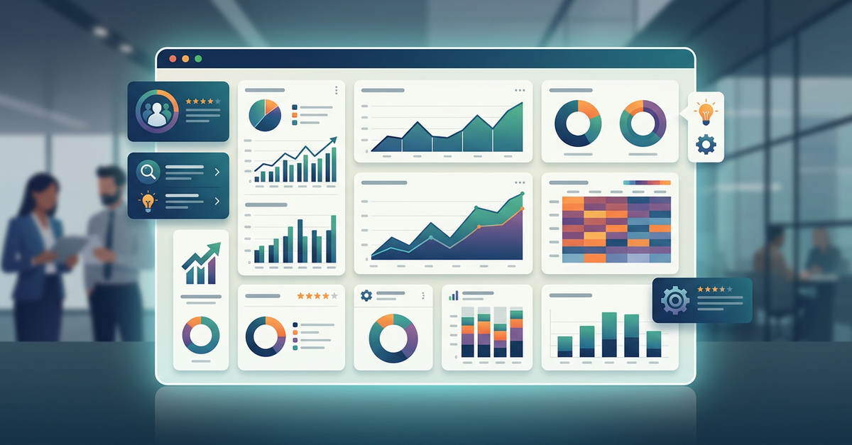 Dashboard de métricas LinkedIn Ads para campanhas B2B