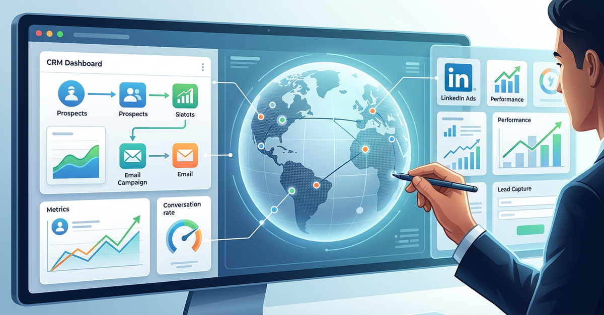 Tecnologia e automação para geração de leads B2B