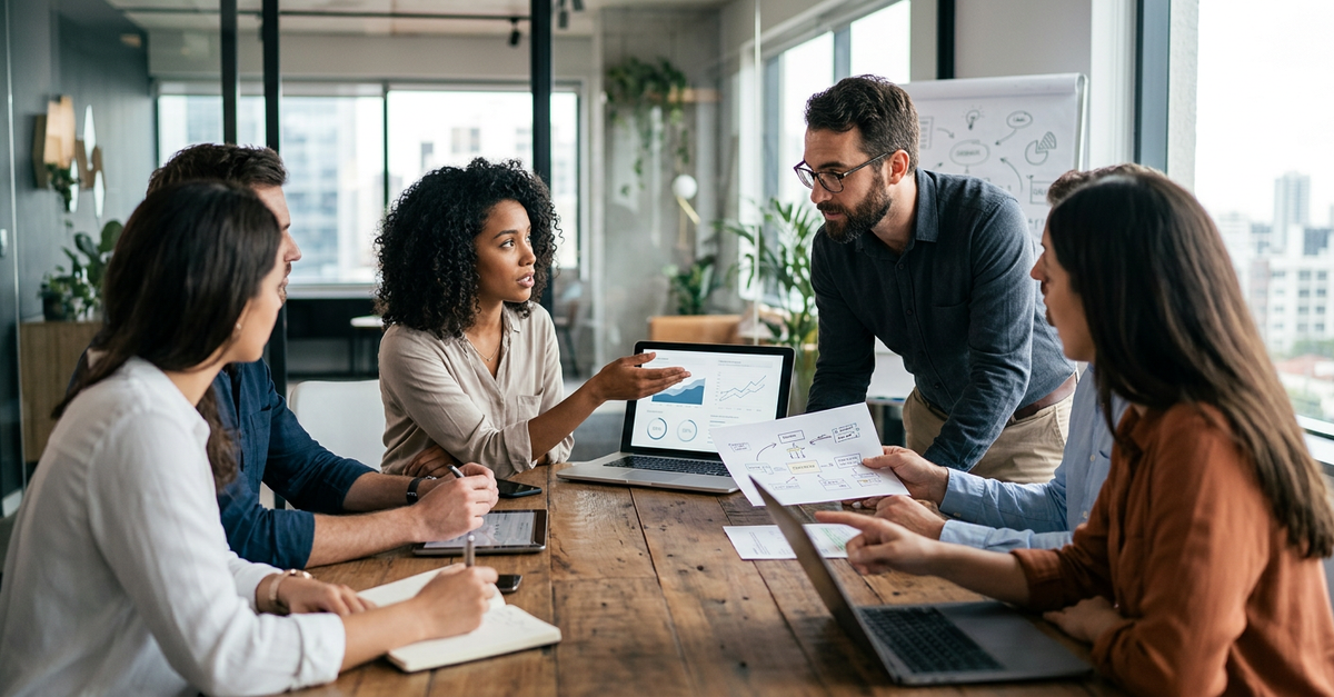 Processo de qualificação de leads B2B entre marketing e vendas