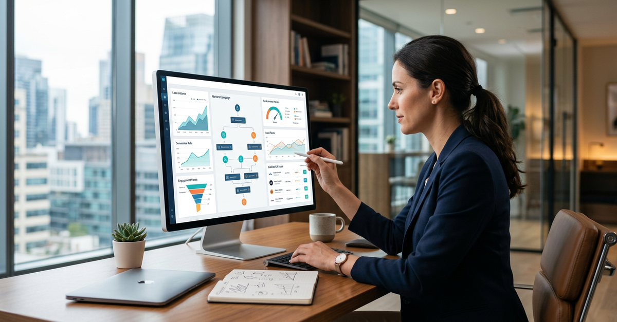 Automação de marketing B2B para pequenas empresas em ação