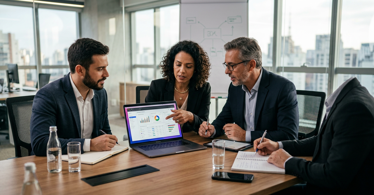 Tomada de decisão sobre plataformas de vendas B2B