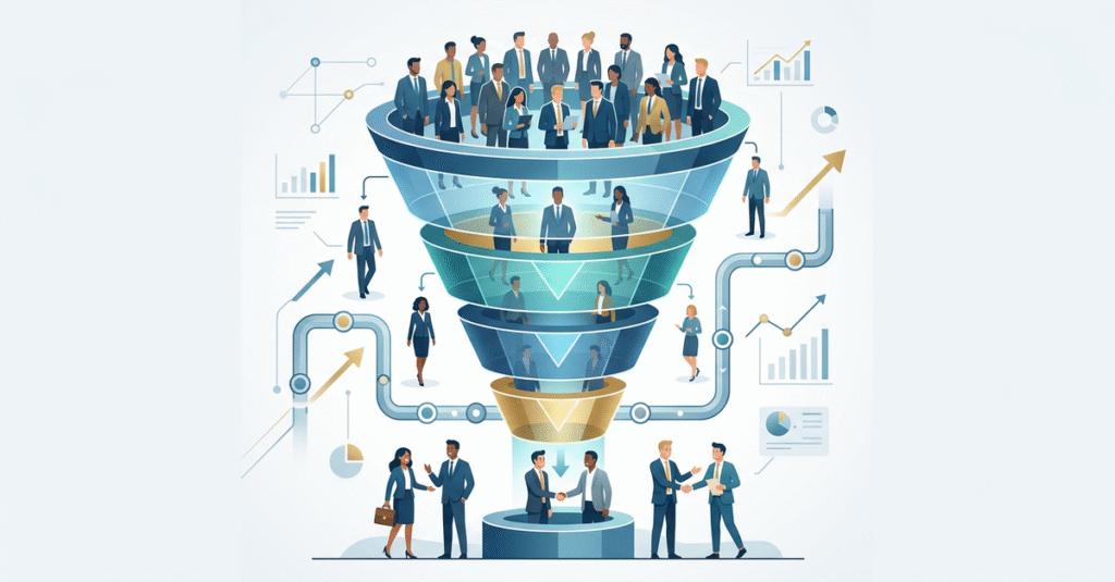 Por que minha empresa não gera leads suficientes - funil de vendas B2B