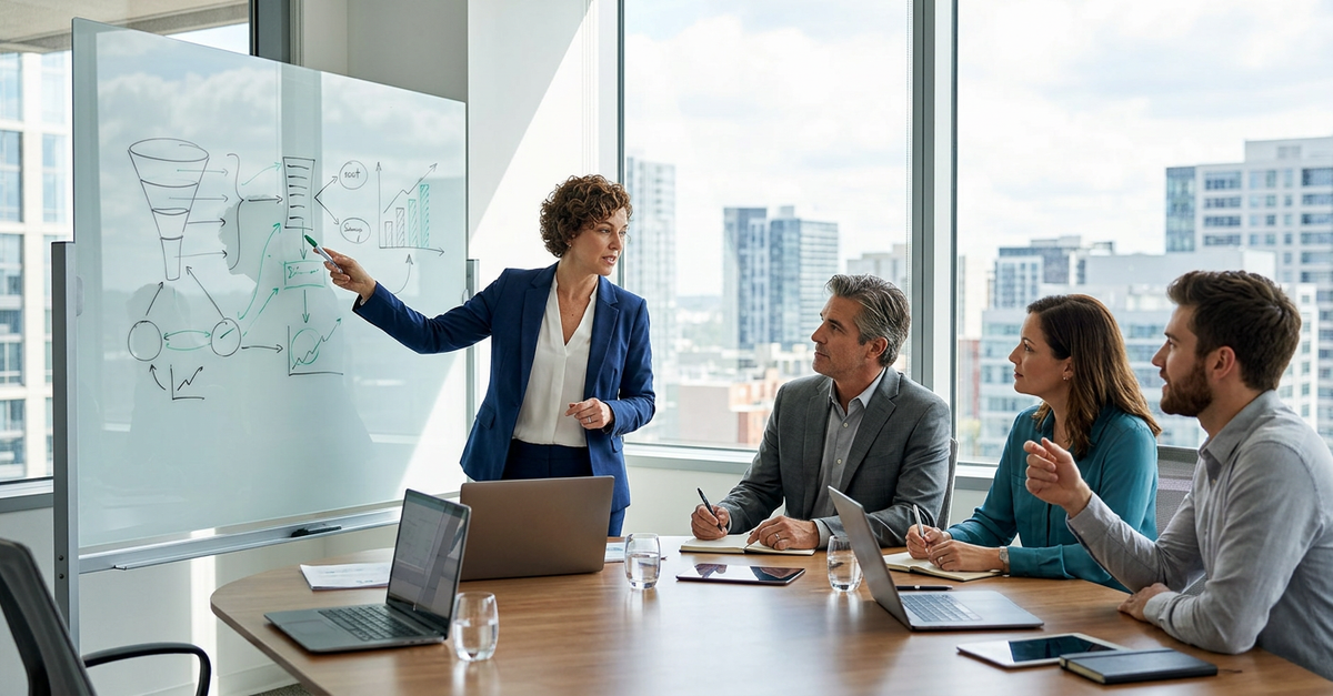 Planejamento estratégico de vendas B2B com consultoria especializada