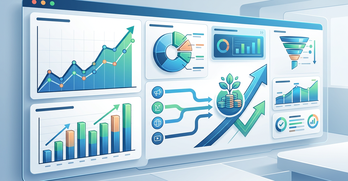 Crescimento mensurável com agência full service de marketing B2B