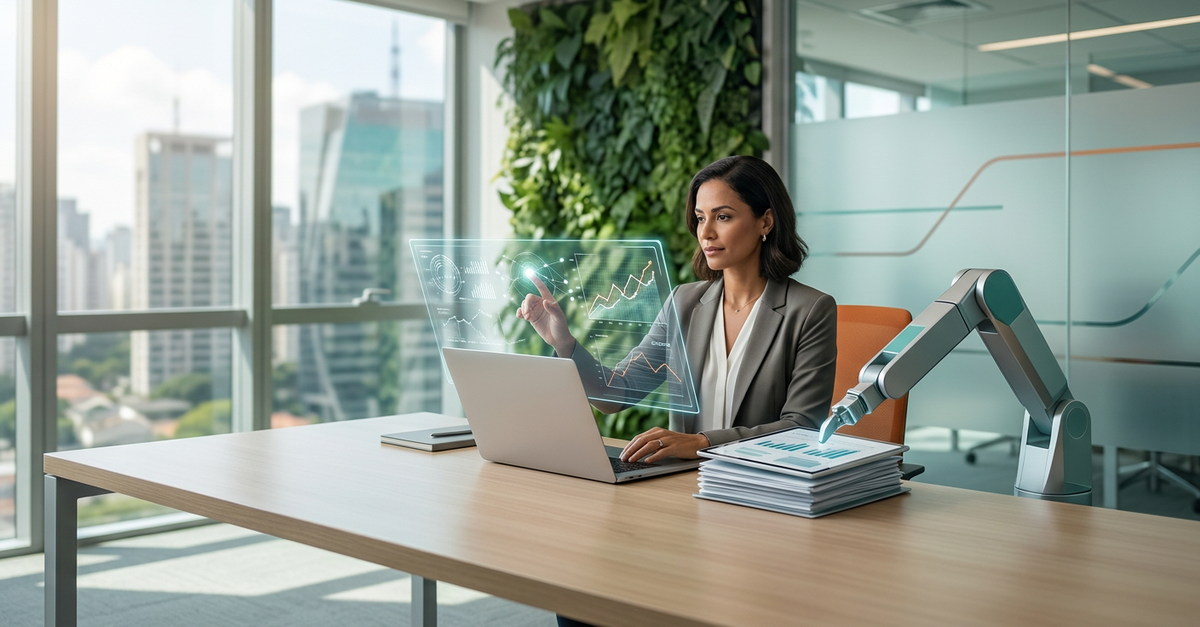 Tendências de IA e tecnologia para marketing B2B no Brasil 2025-2026