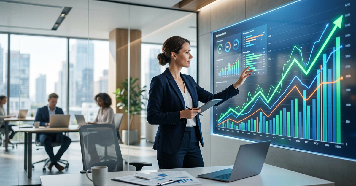 Crescimento sustentável através de marketing digital B2B estruturado