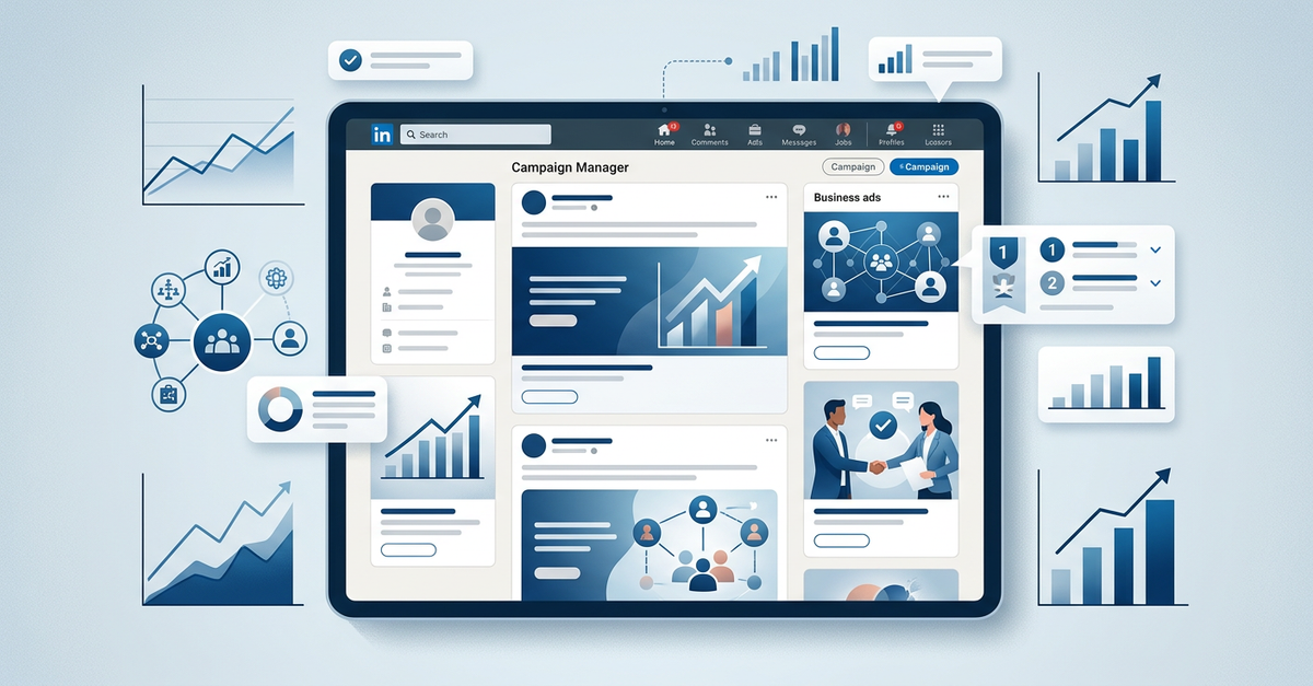 LinkedIn Ads como canal principal para agências de marketing B2B no Brasil