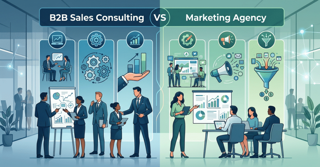 Estruturação comercial B2B com metodologia científica