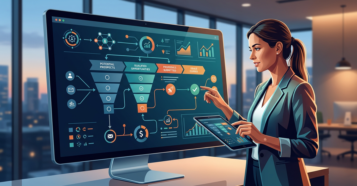 Integração de plataformas de geração de leads com CRM empresarial