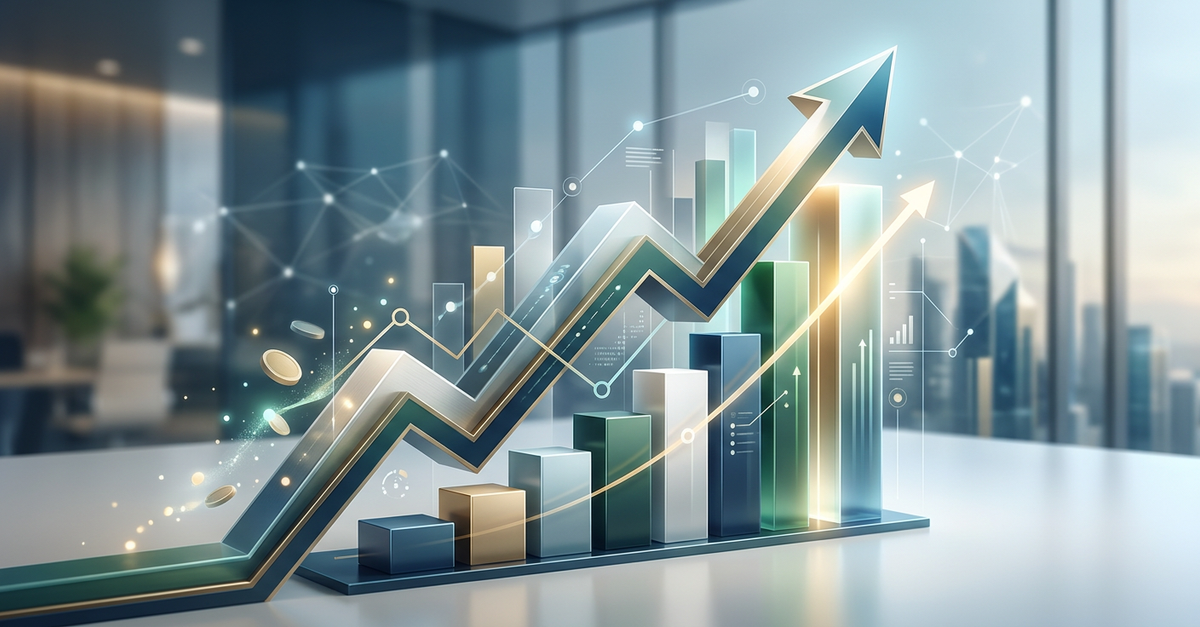 Gráfico mostrando correlação entre investimento em marketing e velocidade de resultados
