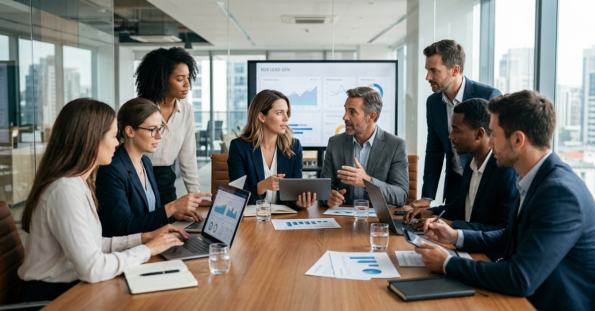 Alinhamento estratégico entre marketing e vendas B2B