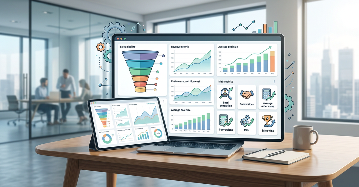 Termos técnicos vendas B2B e métricas comerciais