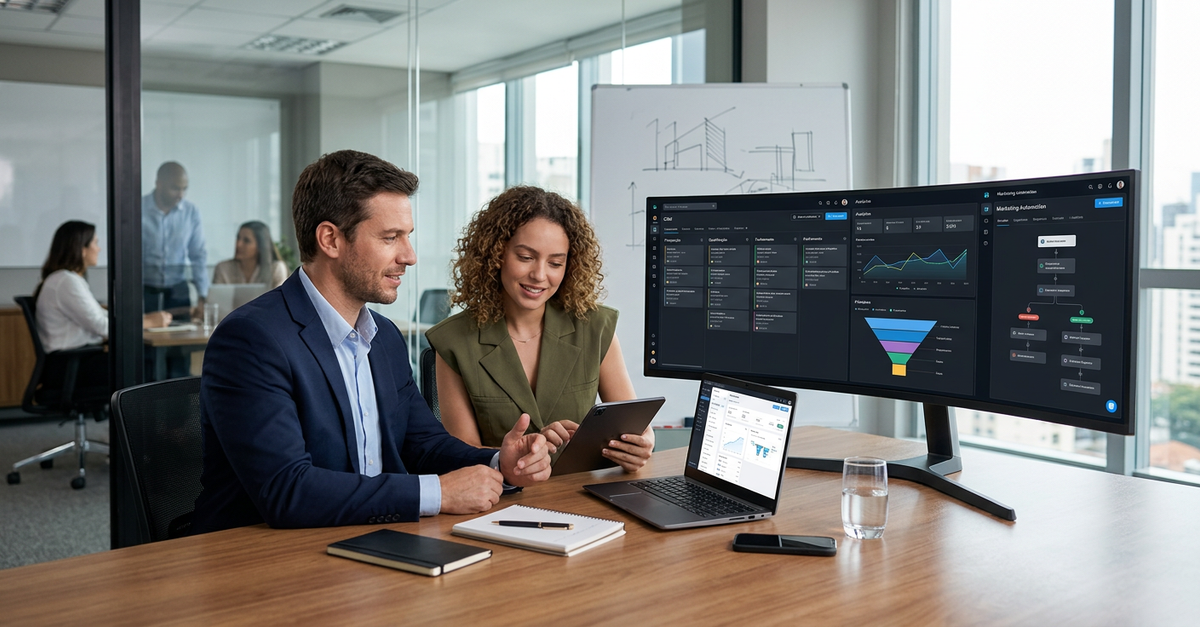 Ferramentas tecnológicas para processo comercial B2B estruturado