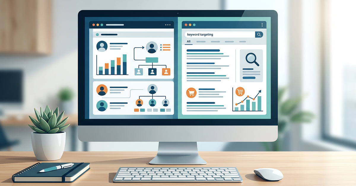 Dashboard de campanhas integradas LinkedIn e Google Ads para B2B