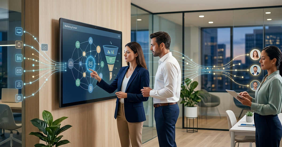 Automação de marketing para geração de leads B2B qualificados