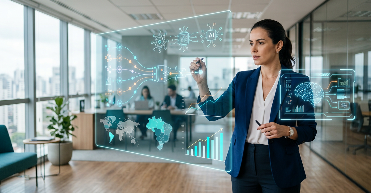 Tecnologia de inteligência artificial aplicada à geração de leads B2B