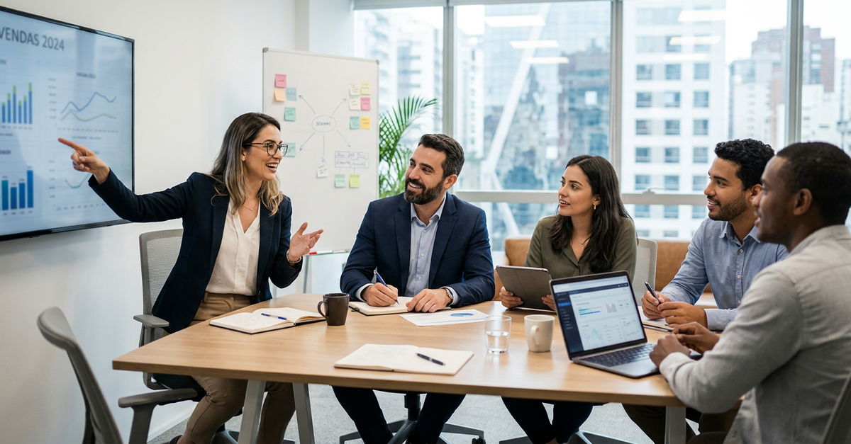 Alinhamento entre marketing e vendas em pequenas empresas