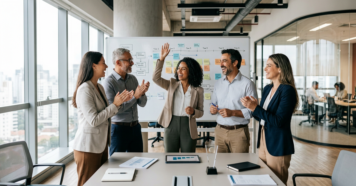 Sucesso em vendas B2B com processo previsível estruturado