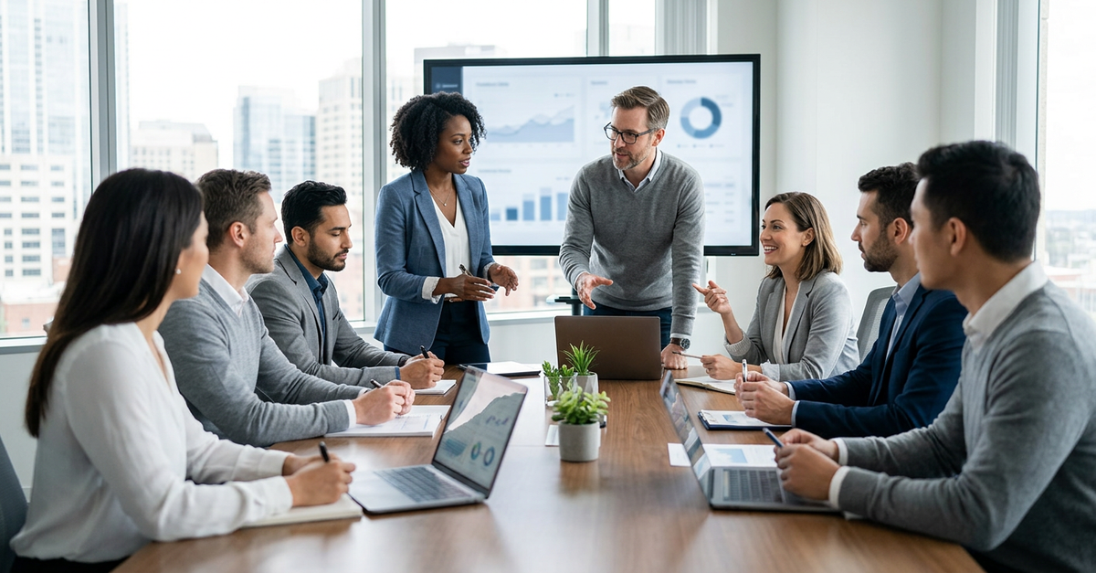 Alinhamento entre equipes de marketing e vendas B2B