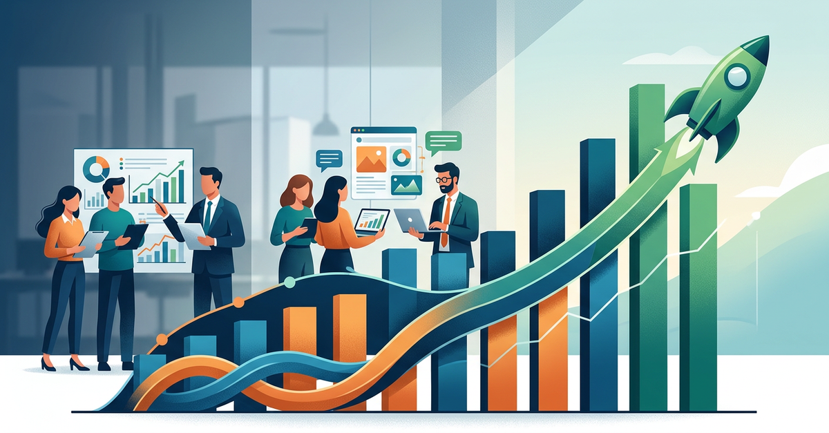 Crescimento sustentável de vendas B2B com metodologia estruturada