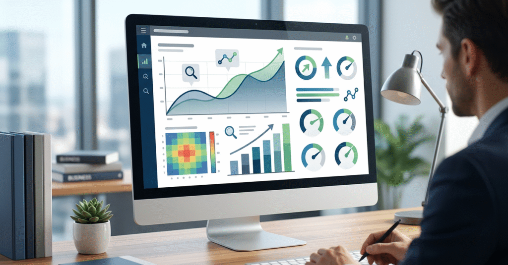 Análise de ROI de LinkedIn Ads B2B com métricas de performance