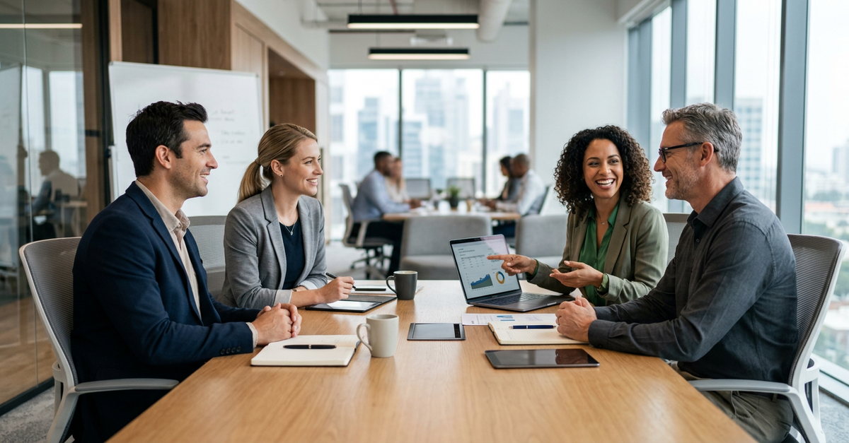 Parceria estratégica entre empresa e agência de marketing B2B