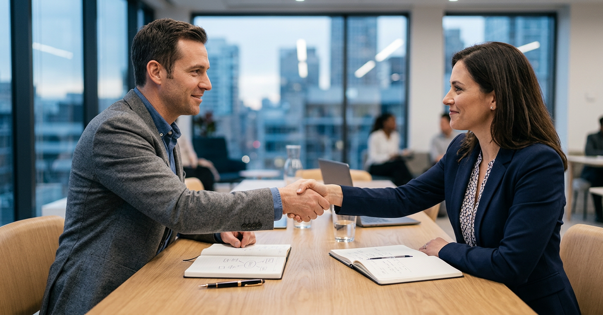 Processo estruturado para avaliar agência de marketing B2B