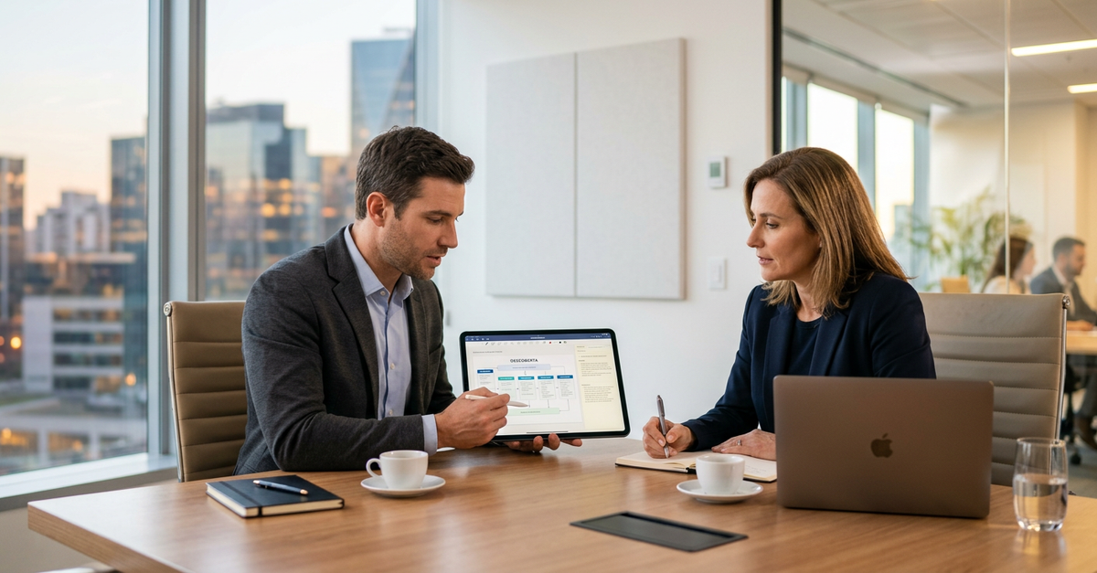 Processo de descoberta em vendas B2B para PMEs