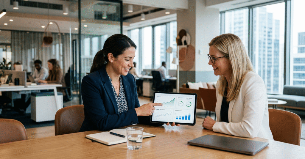 LinkedIn Ads para empresas B2B gerando reuniões comerciais qualificadas