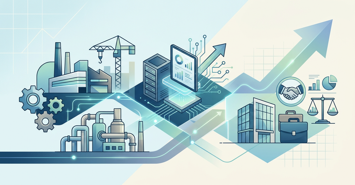 Diferentes segmentos B2B com taxas de conversão específicas