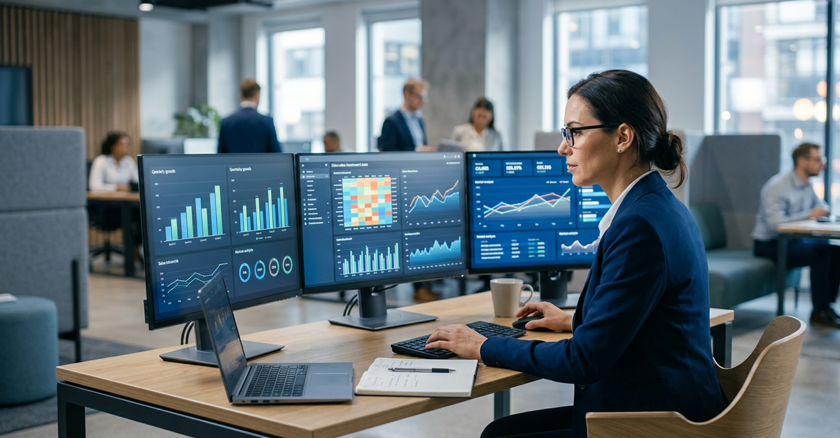 Análise de dados de vendas B2B no setor de professional services