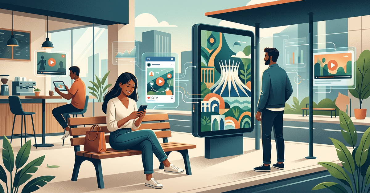 Consumidores brasileiros receptivos à publicidade digital em 2025