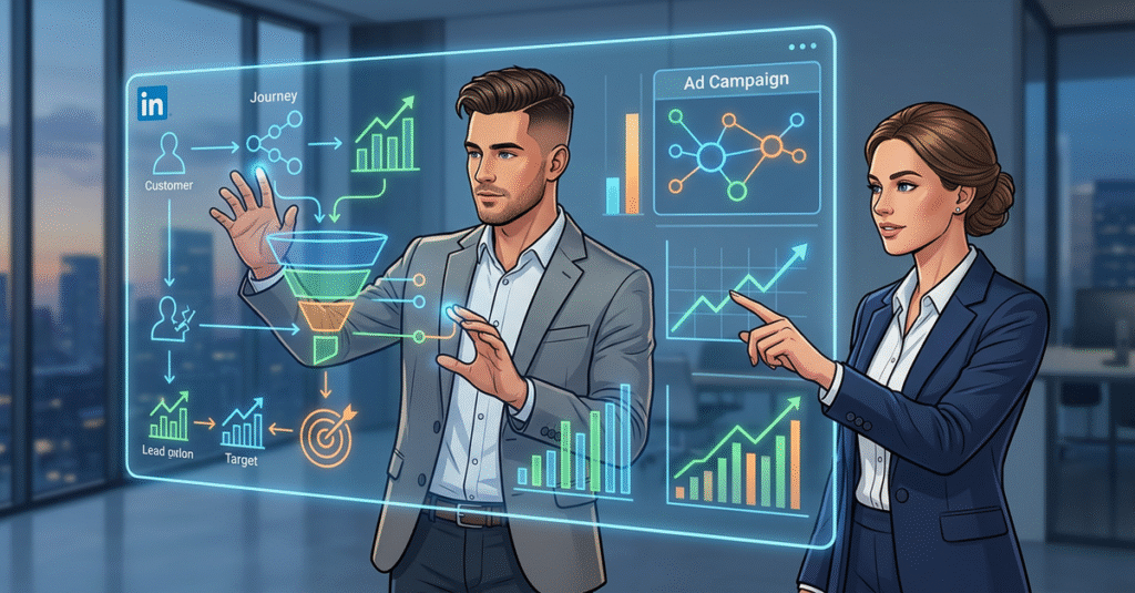 Estratégias de LinkedIn Ads B2B para empresas