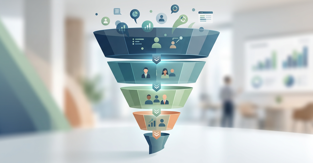 Funil de vendas e qualificação de leads B2B no mercado brasileiro