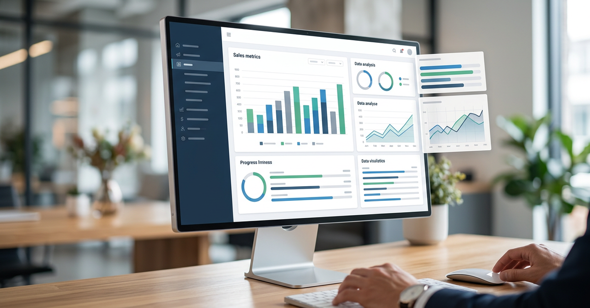 Análise de dados e métricas em vendas consultivas B2B