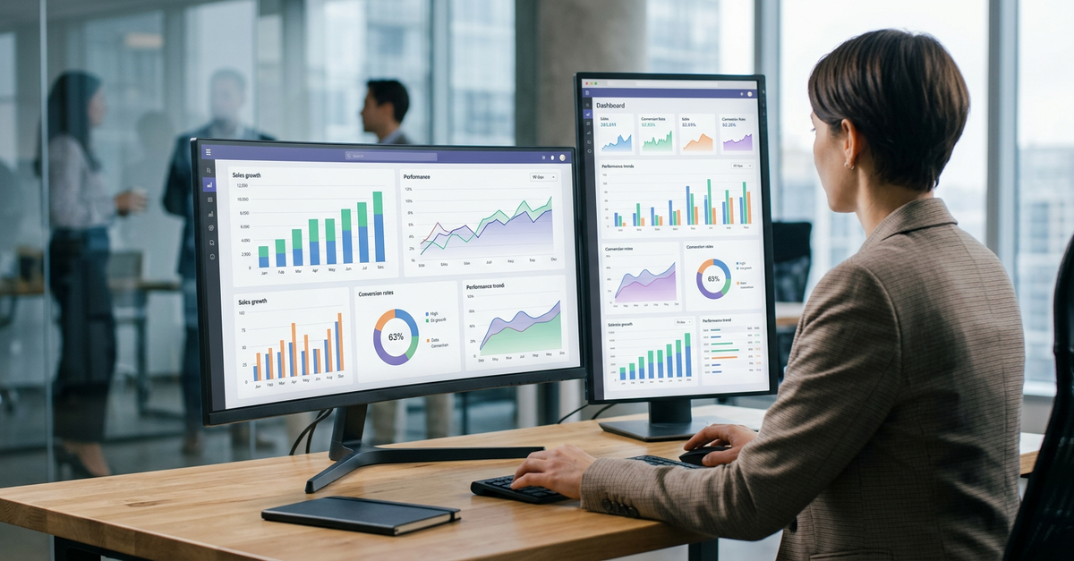 Análise de dados para aumentar vendas B2B com inteligência comercial