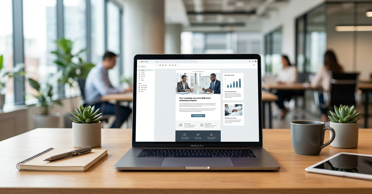 Newsletter B2B segmentada para nutrição de leads