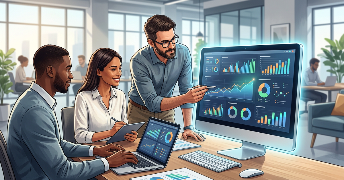 Métricas de marketing digital e performance de agências em 2025