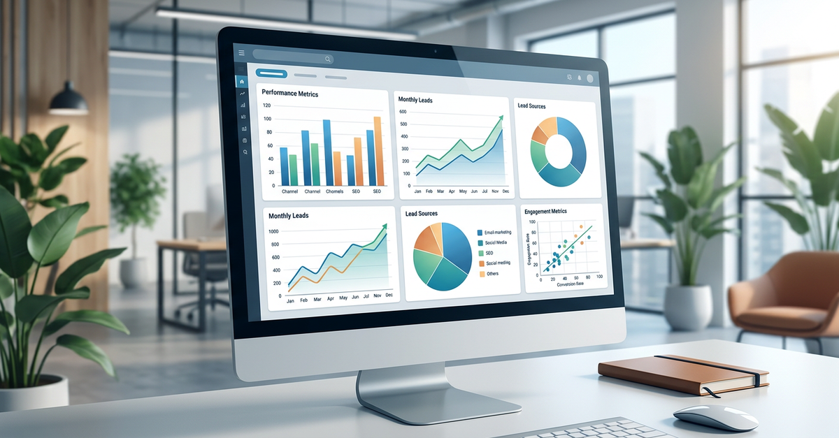 Análise de dados e estatísticas de geração de leads B2B no Brasil