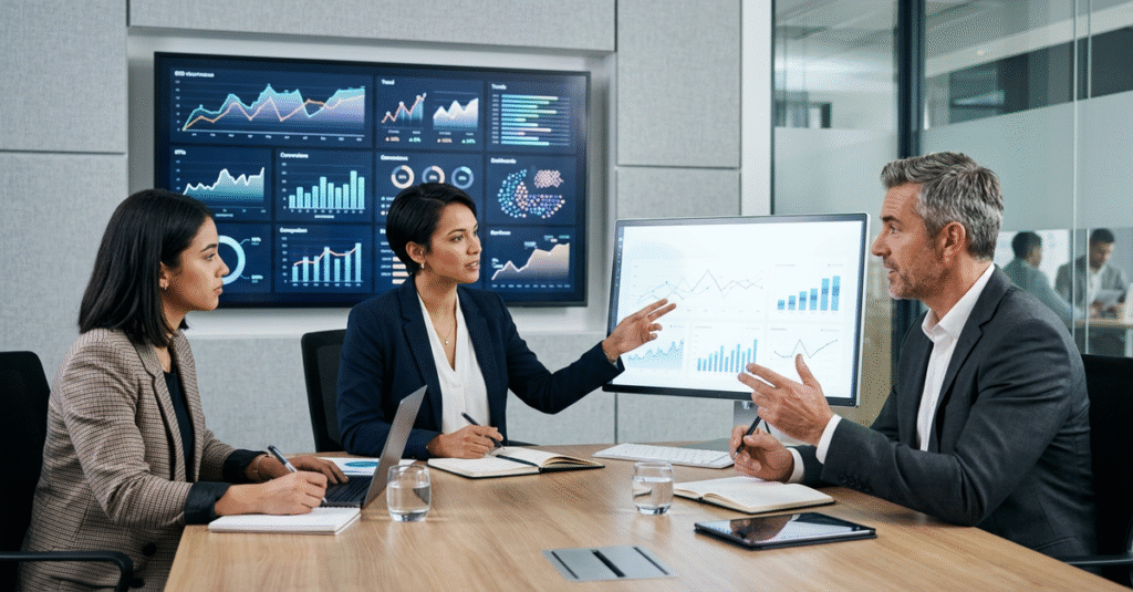 Resultados esperados ao contratar agência de marketing B2B com foco em ROI