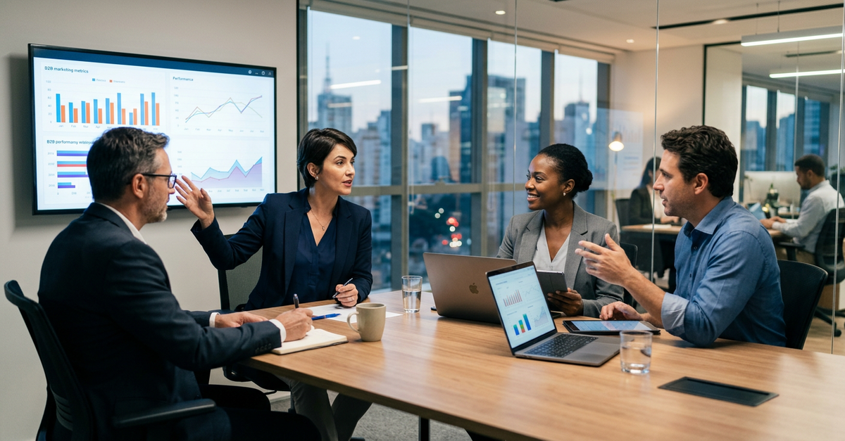 Estratégias de marketing B2B no LinkedIn